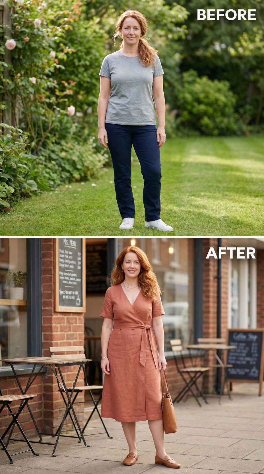 The Gray T-Shirt Had Done Its Shift. Terracotta Took Over
