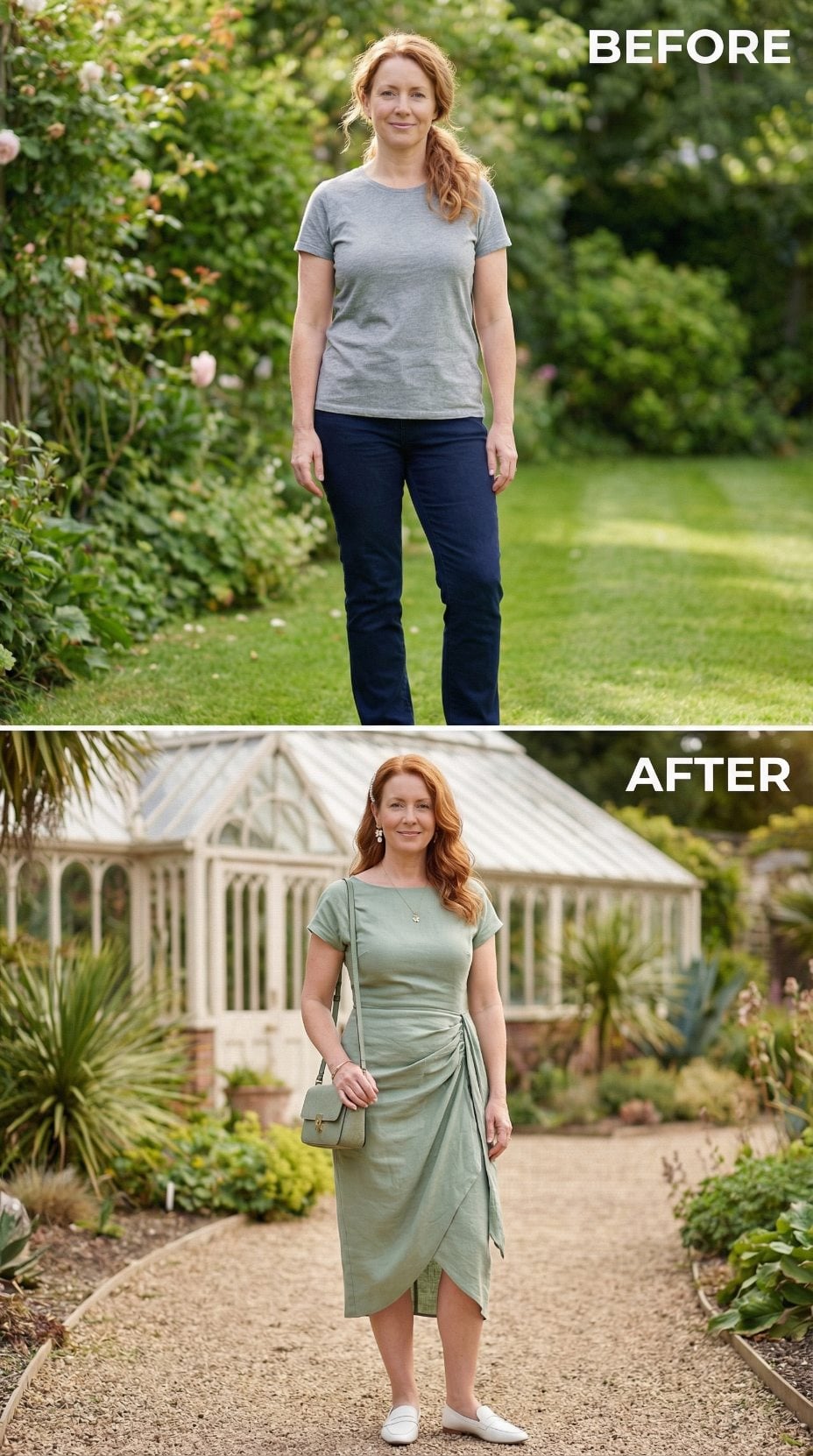 The Ruched Sage Dress Changed the Rules Without a Tie