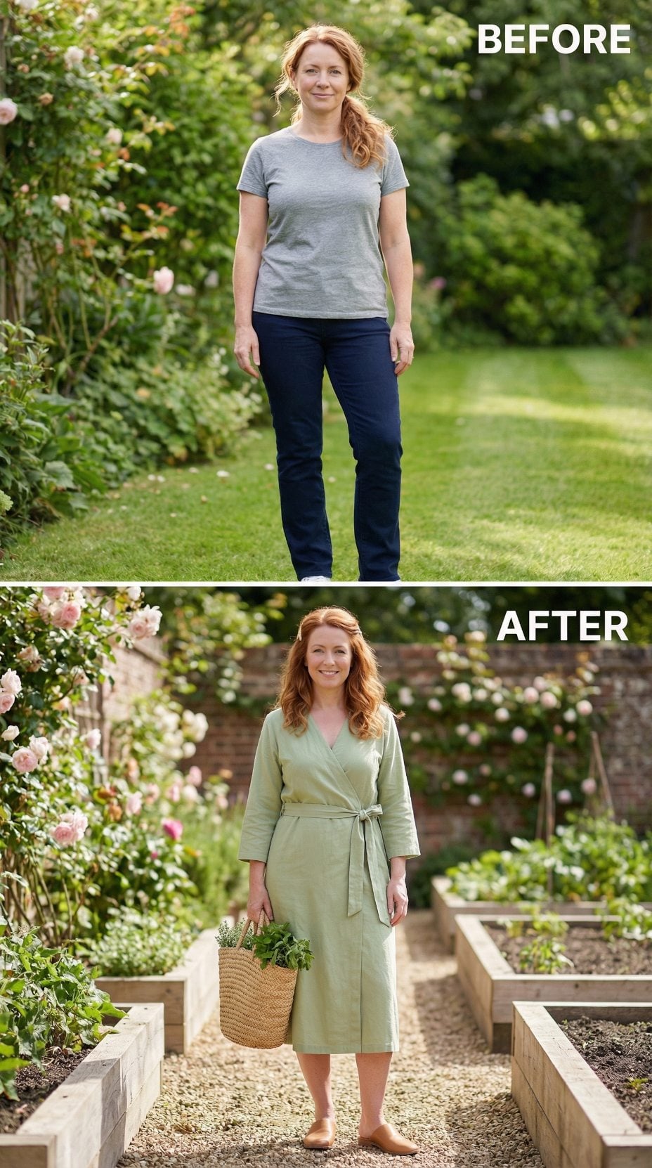 The Kitchen-Garden Wrap Looked Ready to Work