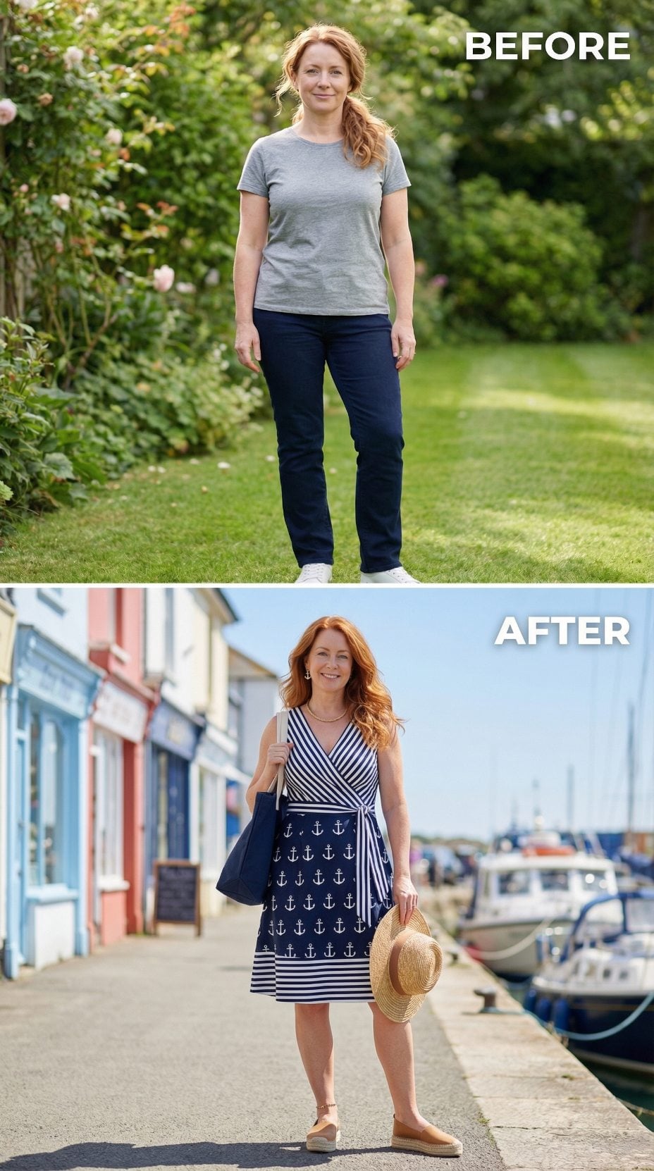 The Anchor Print Refused to Stay Nautical
