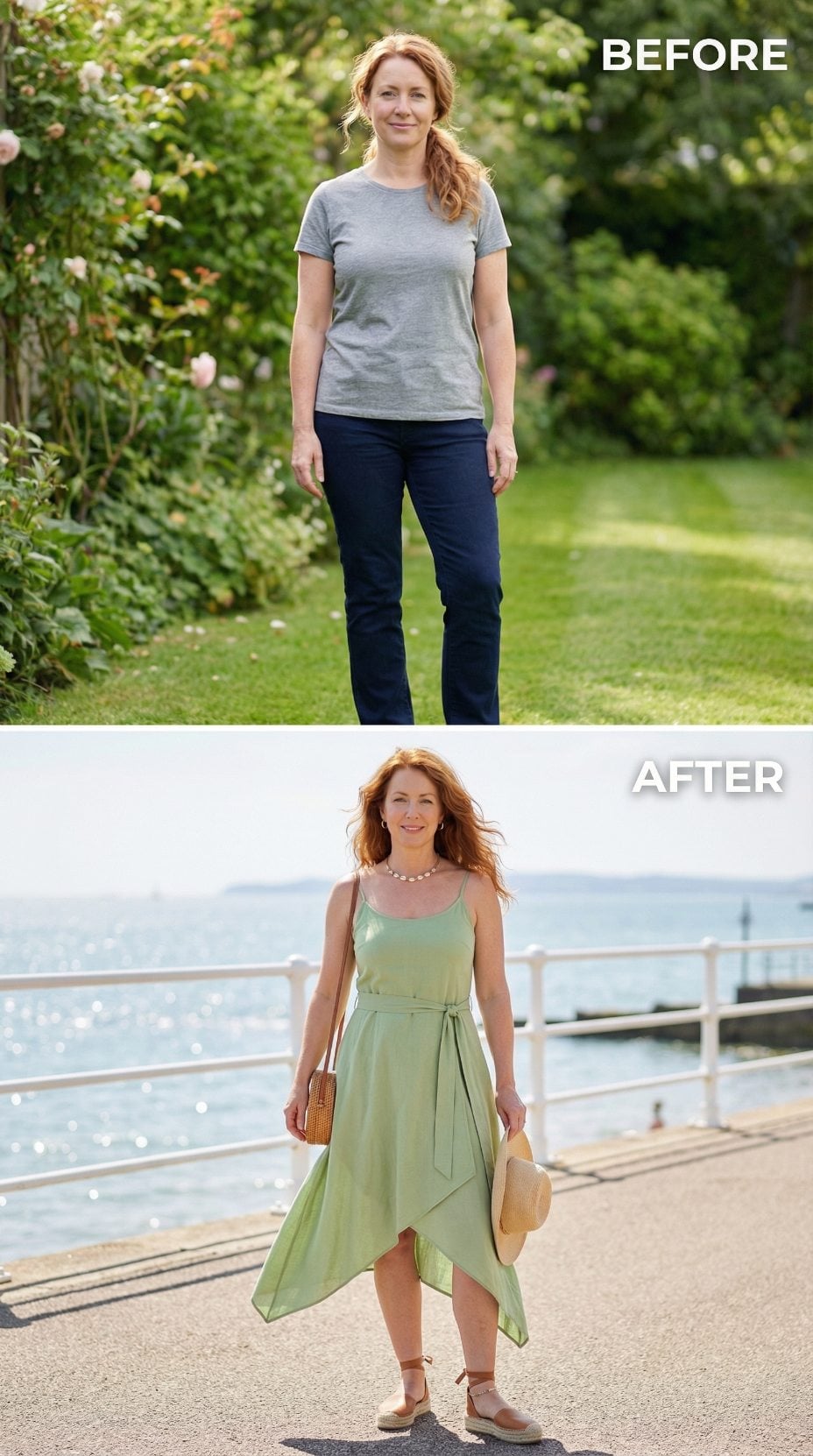Mint Chiffon Put the Waterfront in Motion