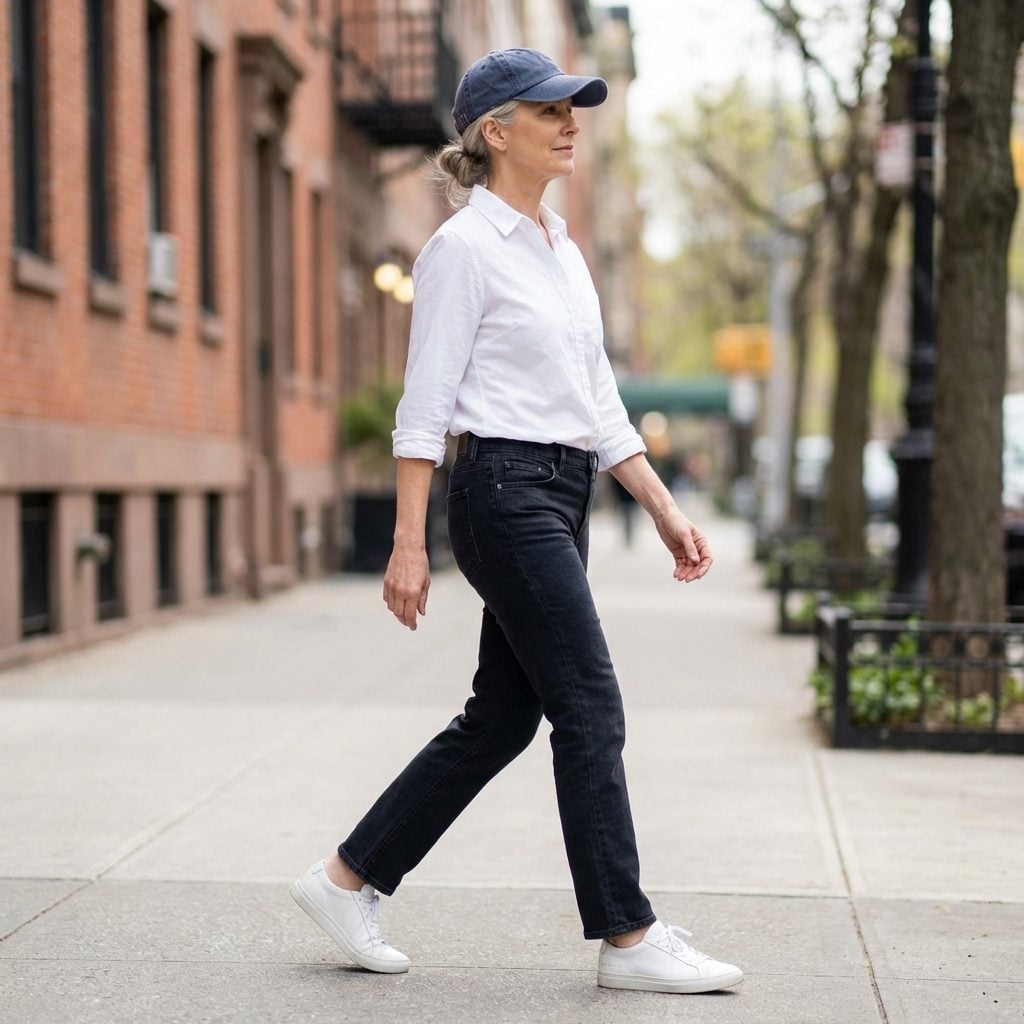 The Age Anxiety Reflex That Makes Women Over 40 Wear Caps All Wrong