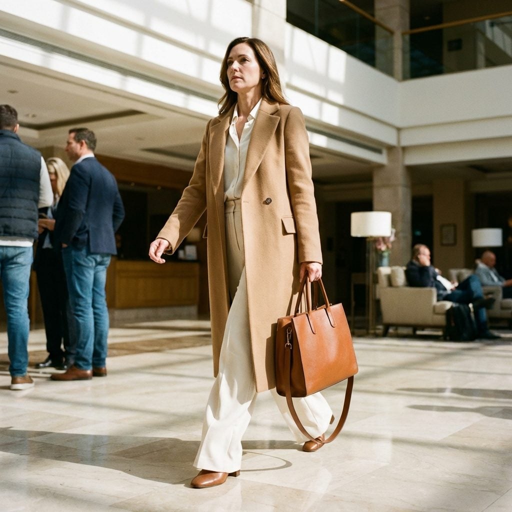 Why the Woman Who Looks Most Powerful Has Essentially Forgotten She's Carrying Anything