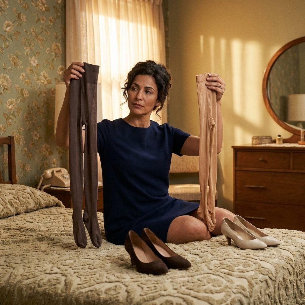 Darker Hose for Winter, Lighter for Summer, and You Didn't Question the Calendar