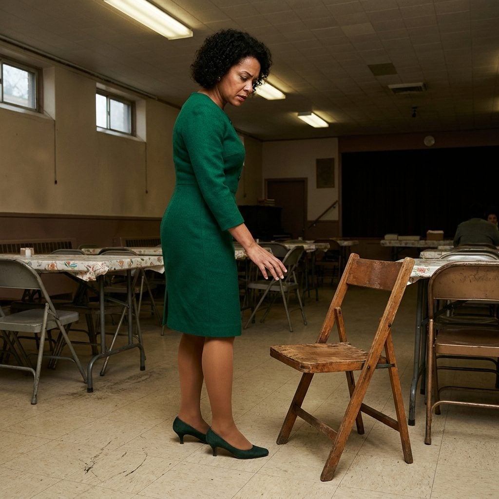 Sitting Down Was a Risk Assessment: The Constant Threat of Rough Wooden Chairs