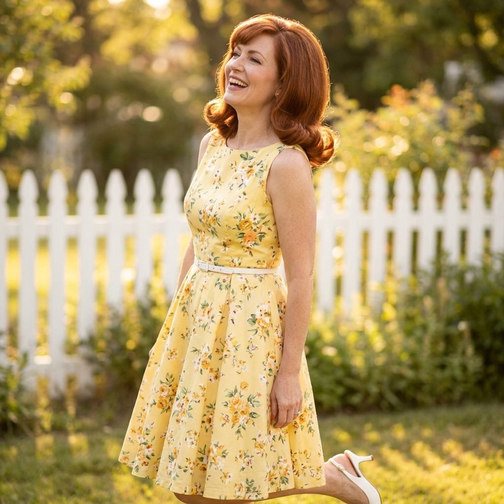 The Ginger Flip With the Curled Ends That Bounced When You Laughed