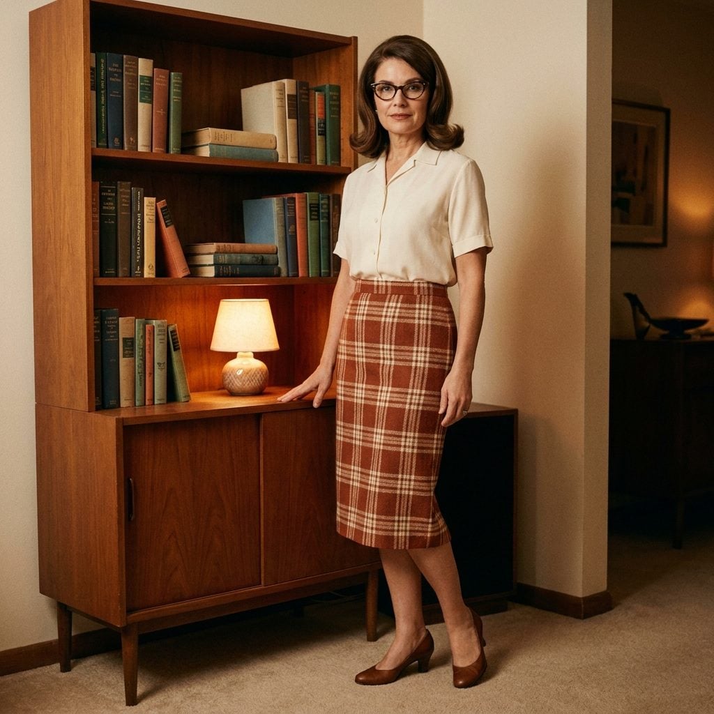 The Flip With Cat-Eye Glasses: A Shoulder-Length Statement That Said 'I Read Magazines'