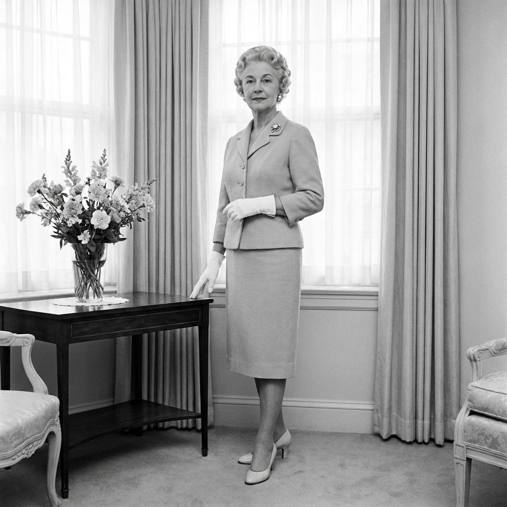 The Silver-Blonde Salon Coif: When Older Women Wore Their Hair Like a Signature