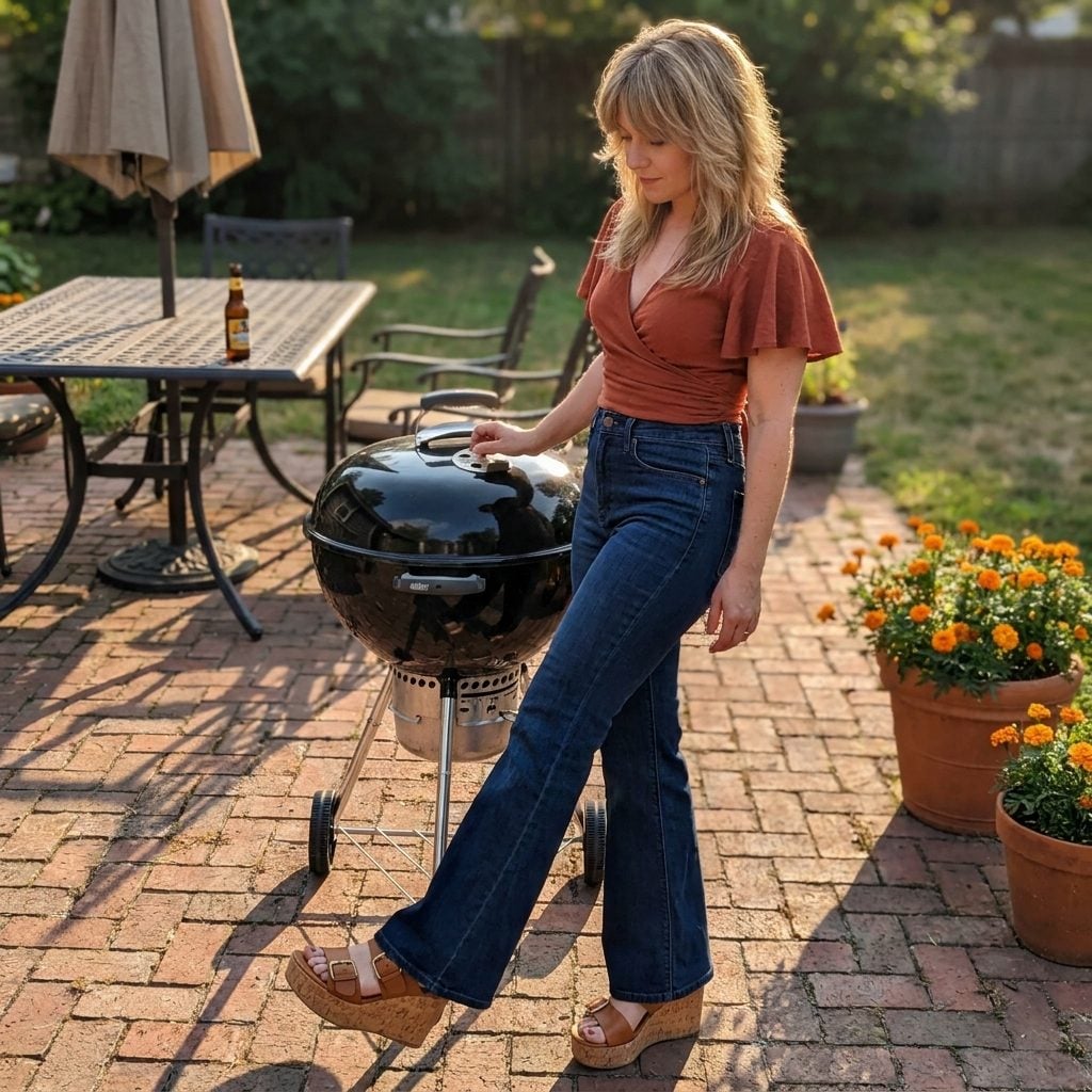 Earth-Tone Wedge Sandals With Cork Soles (The Unofficial Shoe of Every Patio in America)