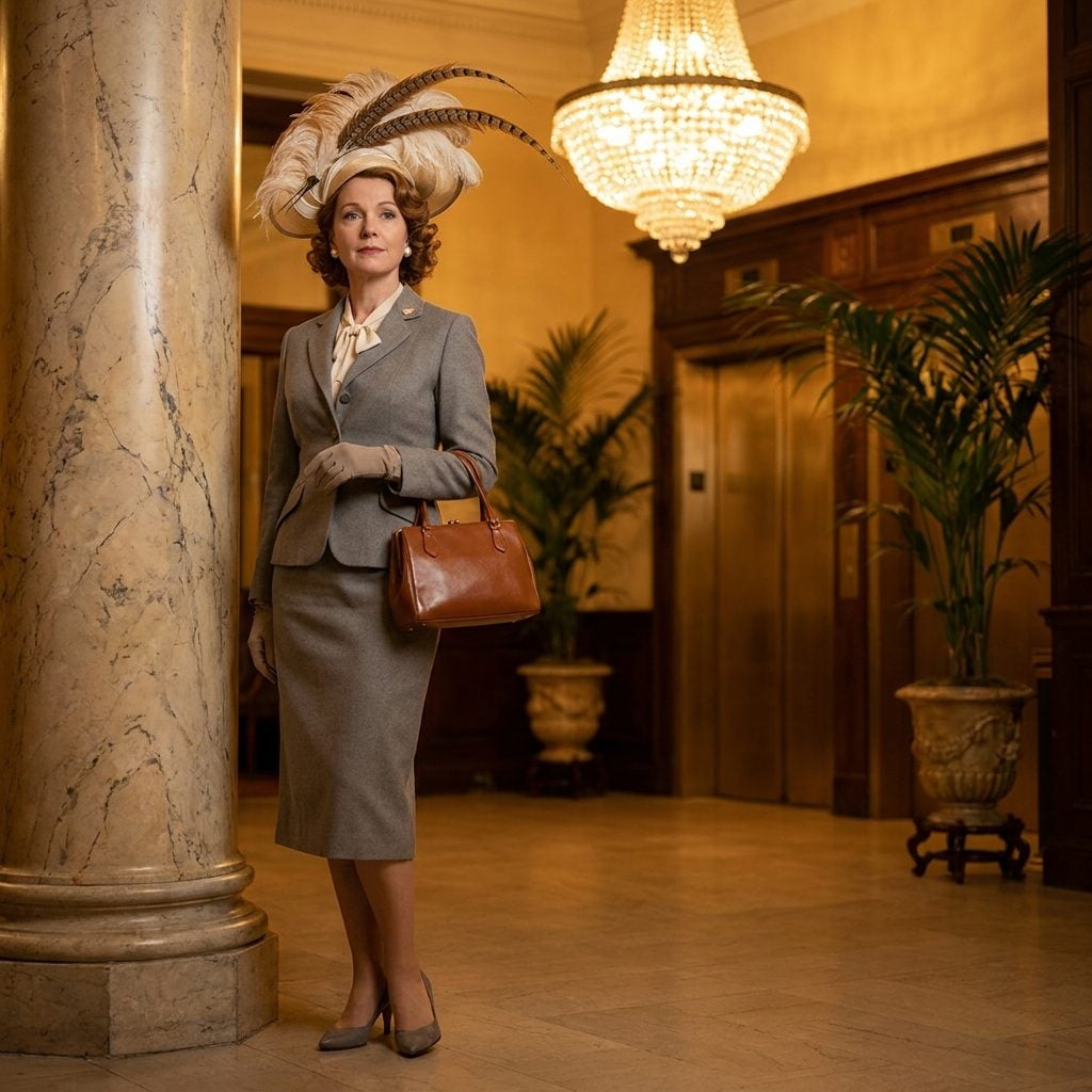 The Feather-Trimmed Dress Hat You Wore to Impress Someone's Mother