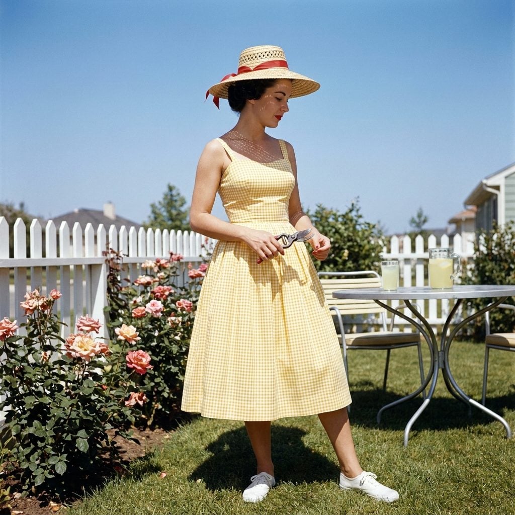 The Open-Crown Sun Hat You Wore to Pretend the Backyard Was the Riviera