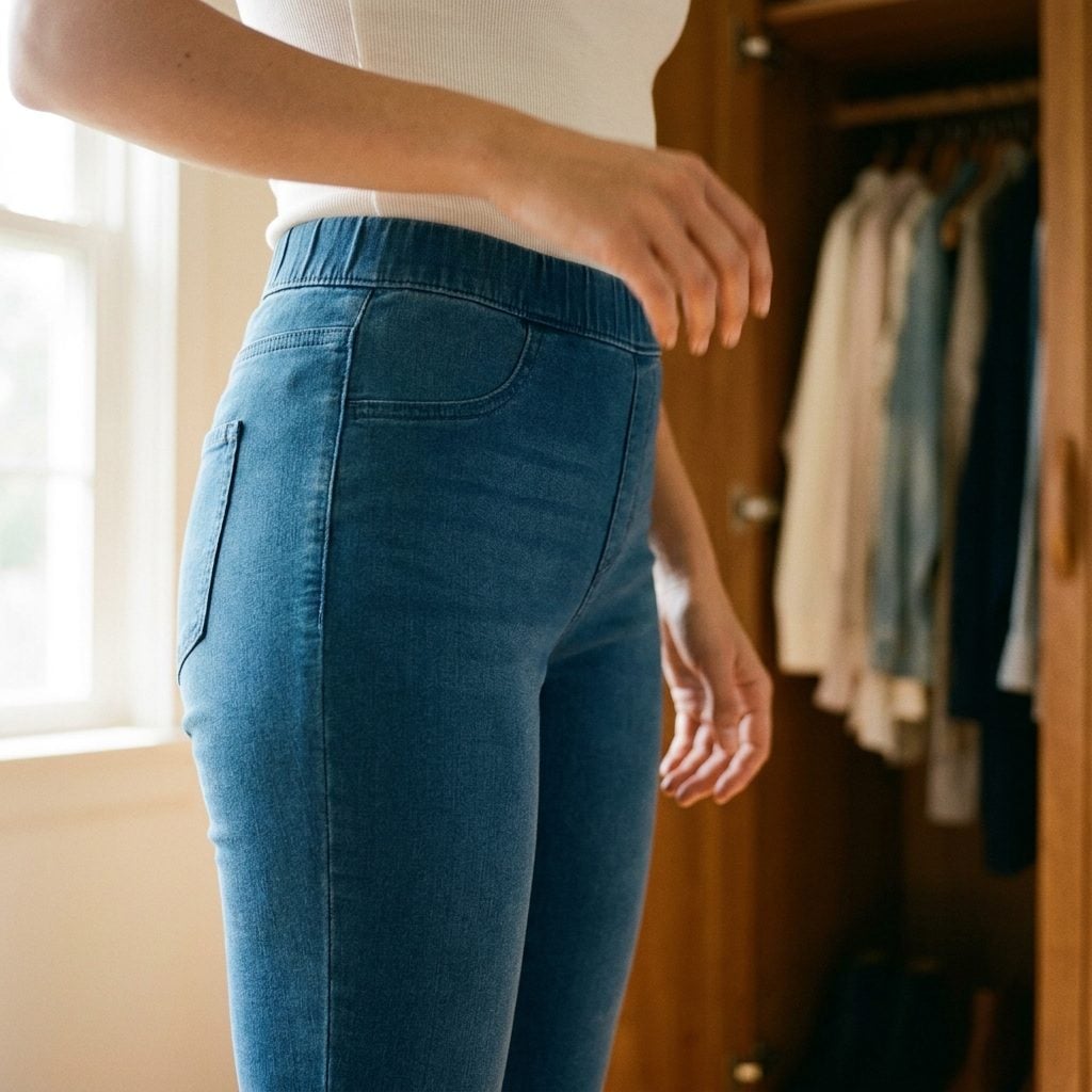 The Pull-On 'Denim' Pants That Are Fooling Absolutely No One