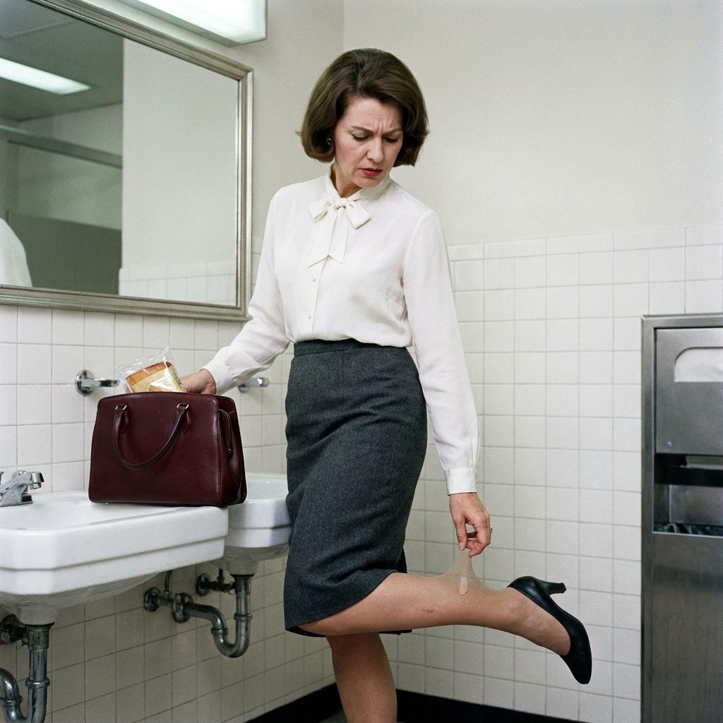 The Spare Nylons, Folded Small, For When the Day Went Wrong