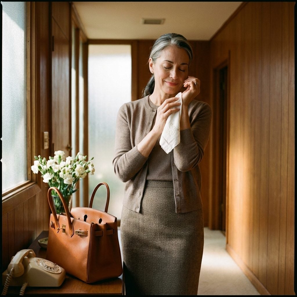A Monogrammed Handkerchief That Smelled Like Her and No One Else