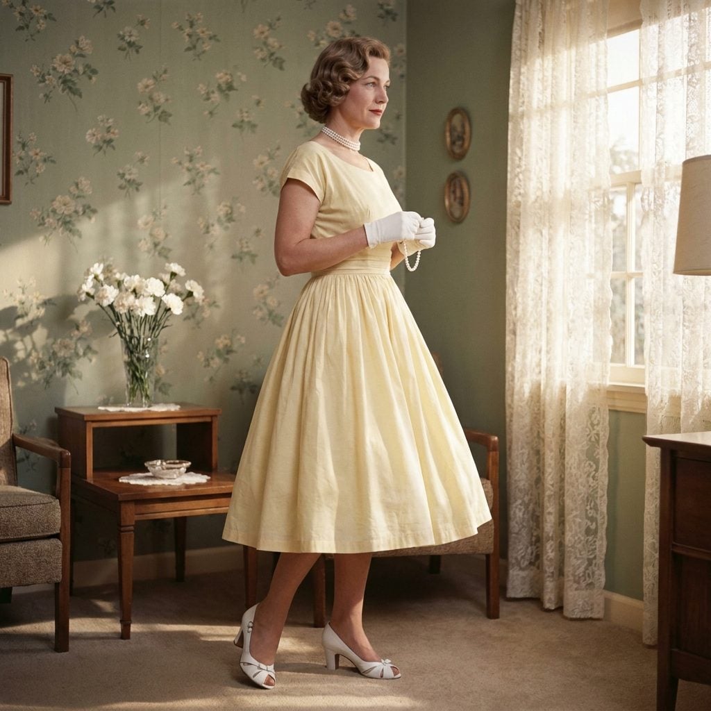White Leather Peep-Toe Pumps: The Shoe That Went With Everything (Especially Your Best Church Dress)