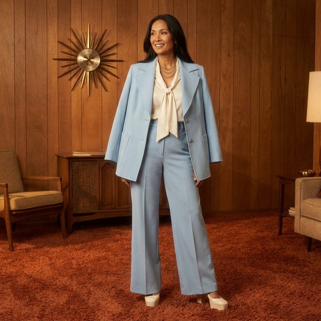 Wide-Lapel Leisure Suits in Powder Blue Polyester (The Outfit That Peaked at Saturday Night Fever)