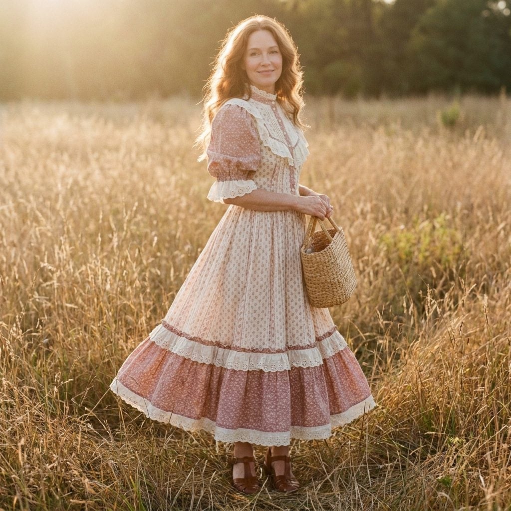 The Prairie Dress With More Ruffles Than One Garment Has Any Right to Contain