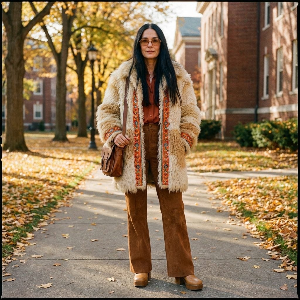 The Shaggy Afghan Coat That Made Every College Student Look Like an Off-Duty Rock Star (or a Wet Sheepdog, Depending on the Weather)