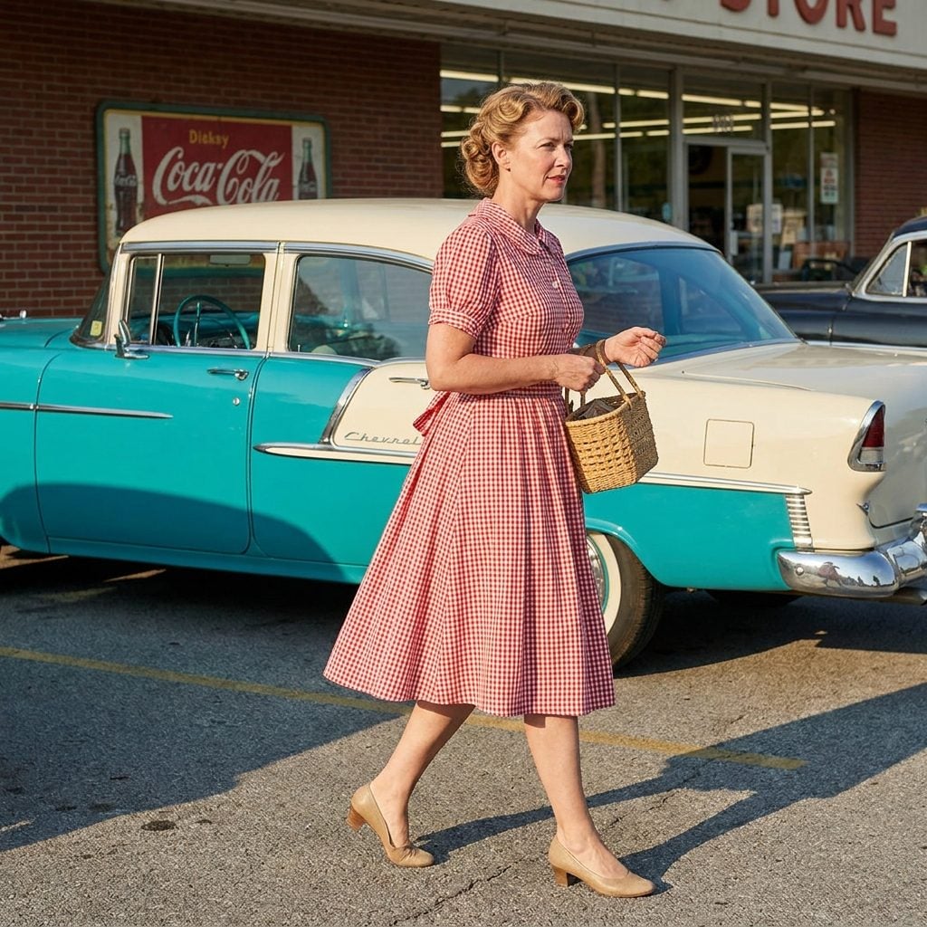 The Cotton House Dress in Gingham or Floral Print (a.k.a. Your Actual Uniform)