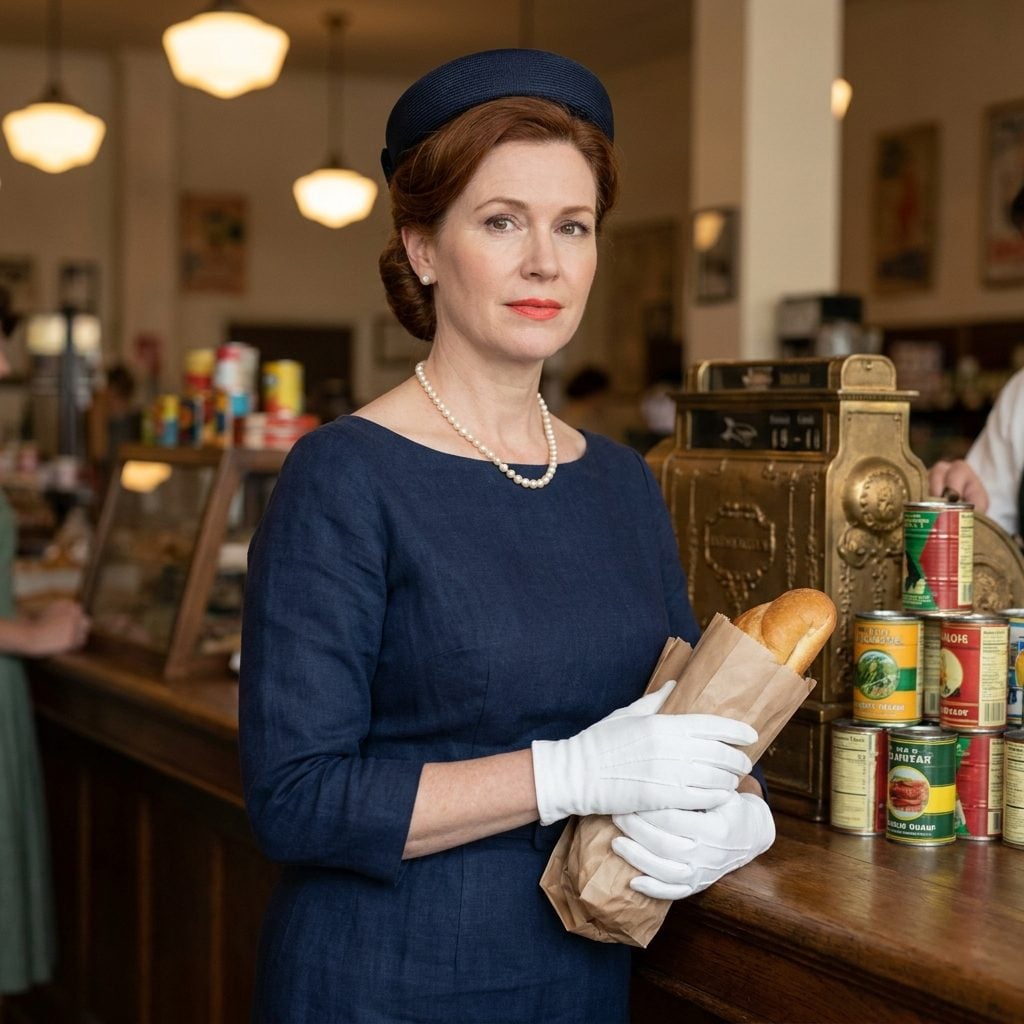 White Cotton Gloves, Even If You Were Just Buying Bread