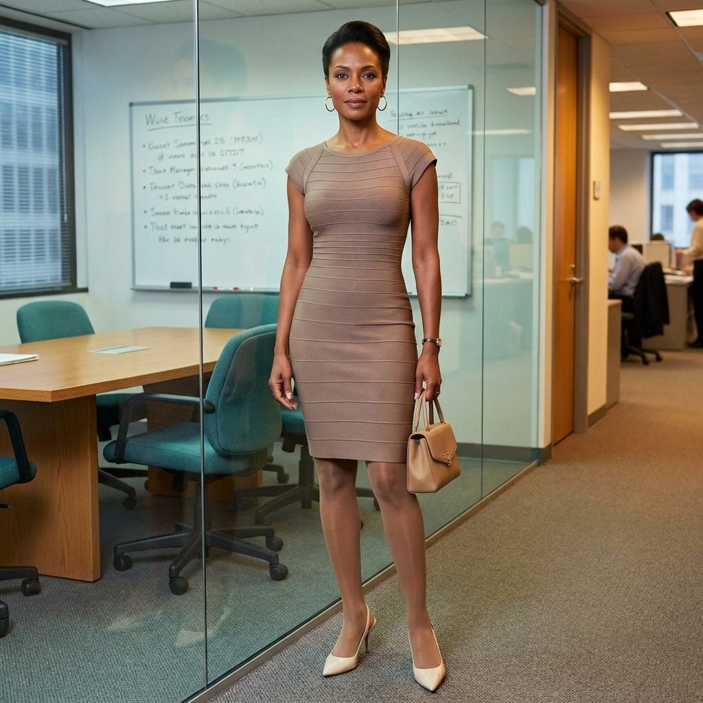 The Bandage Dress in 'Neutral' Colors That Fooled Absolutely No One