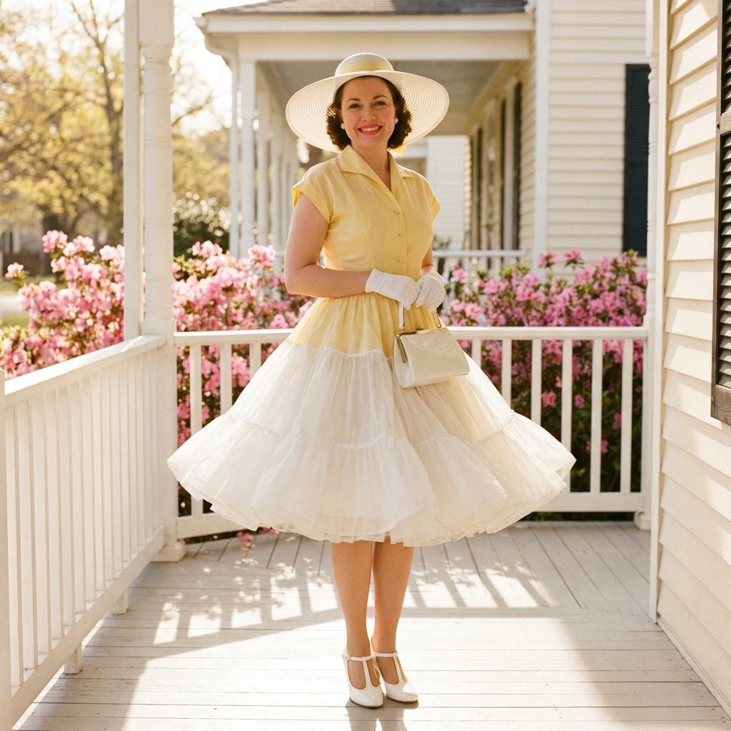The Full-Crinoline Easter Dress That Required Its Own Pew