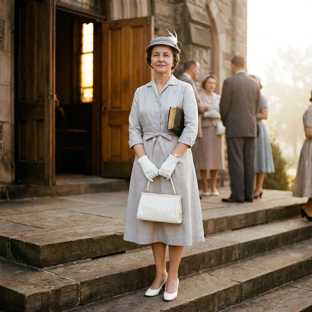 The Pale Grey Shirtwaist on the Church Steps: The Most American Photograph of the Decade