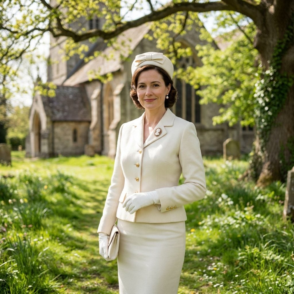 The Ivory Wool Suit That Was the Closest Thing to Sunday Morning Armour