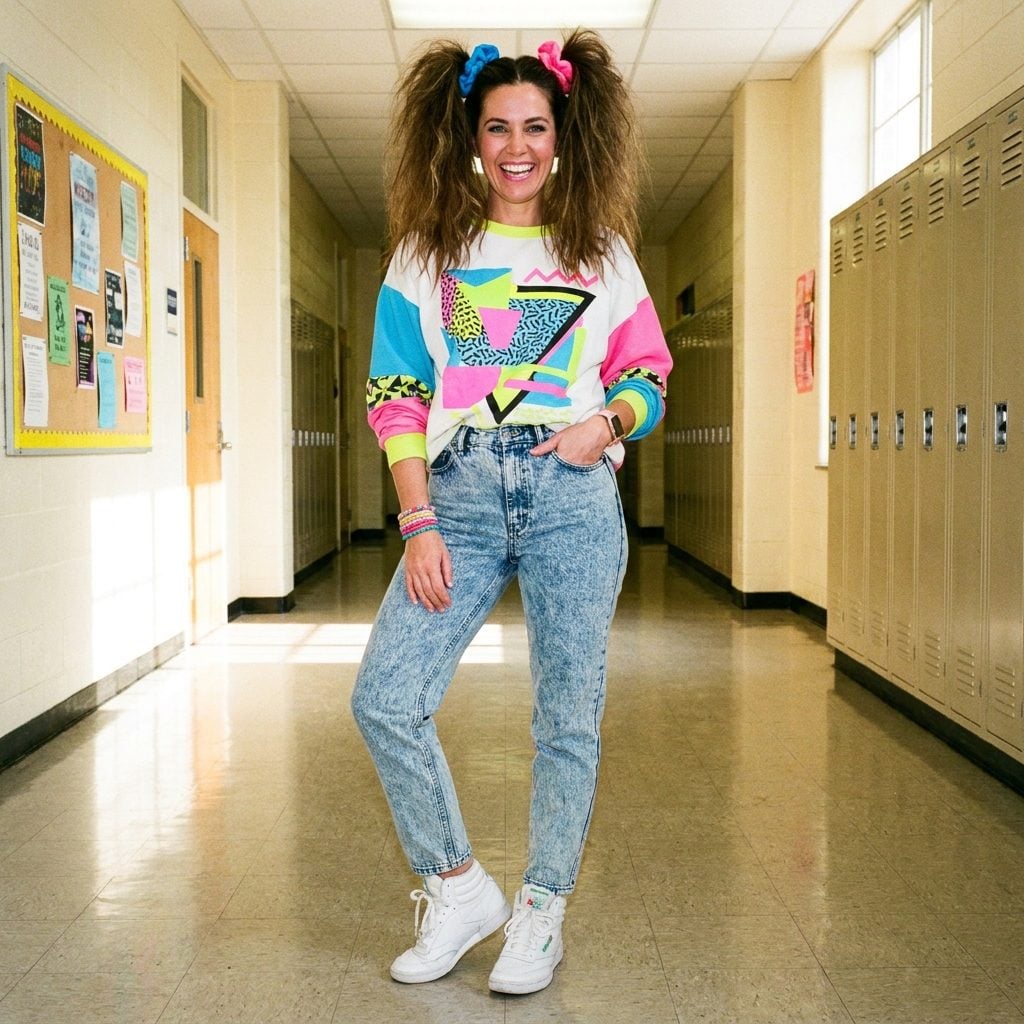 Double High Ponytails: The Hairstyle That Ran on Pure Optimism