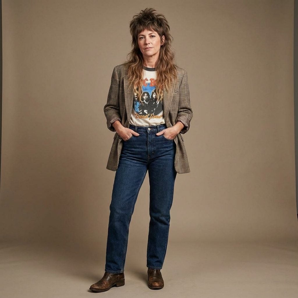 The Female Mullet: Business in Front, an Entire Personality in the Back