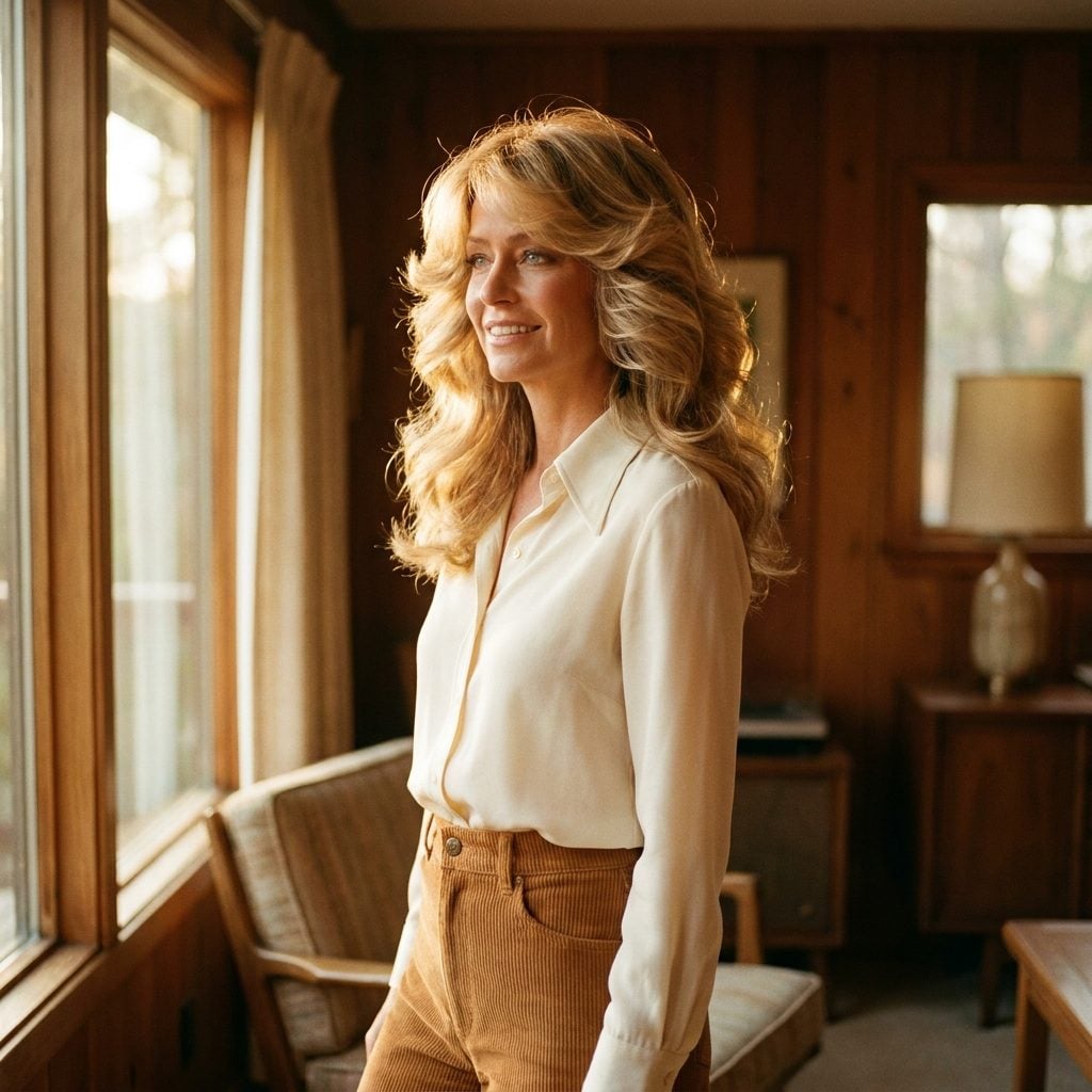 The Feathered Wings That Farrah Built (And We All Tried to Copy)
