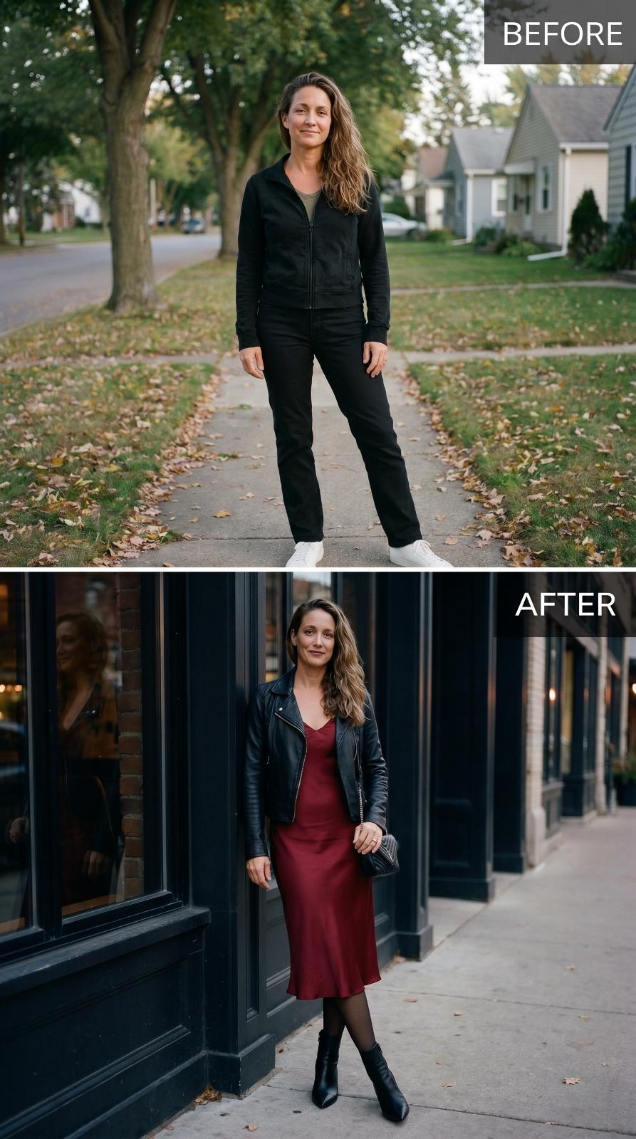 Leather, a Slip Dress, and Every Reason to Go Out Tonight
