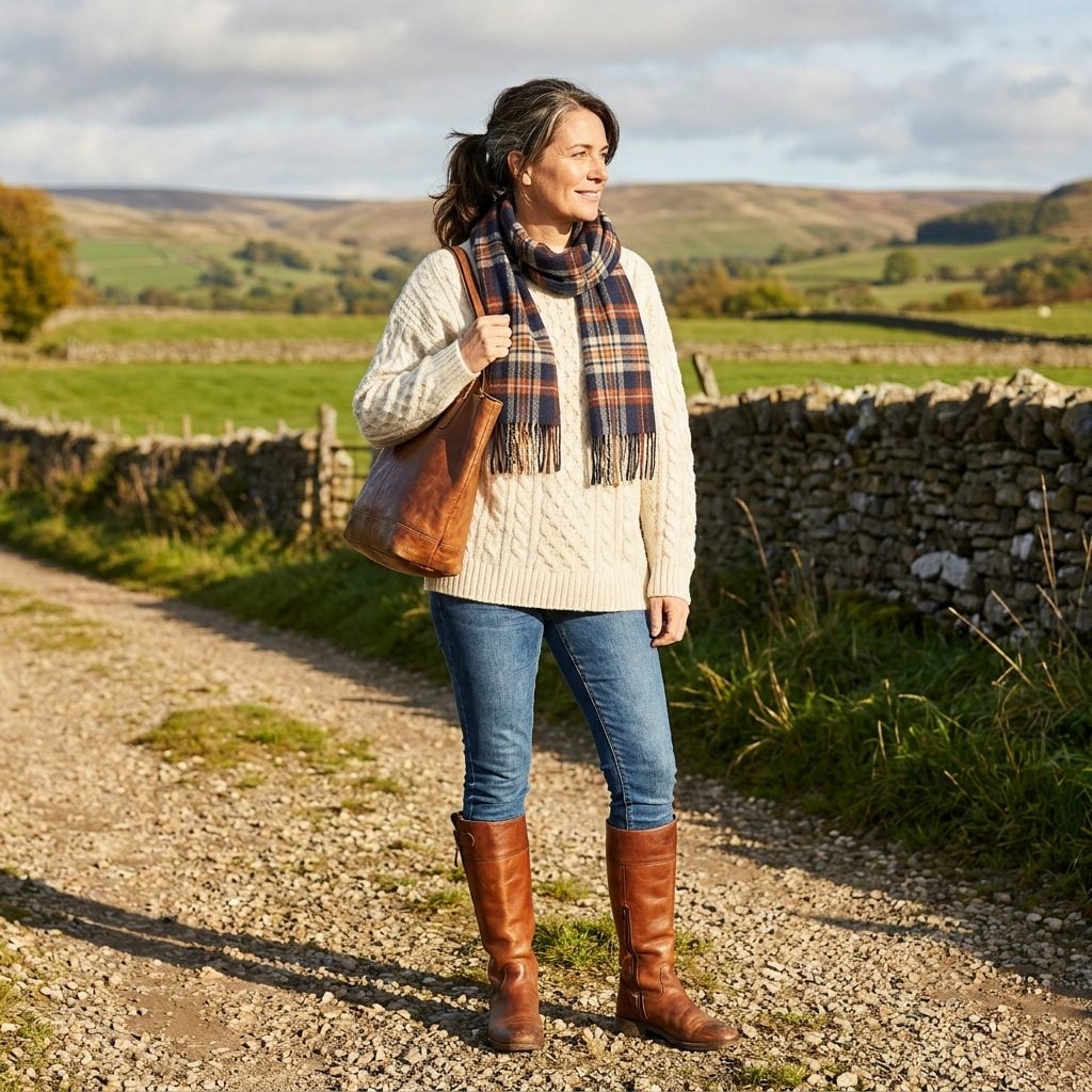Cognac Equestrian Boots Earn Every Bit of Their Country-Weekend Energy Here