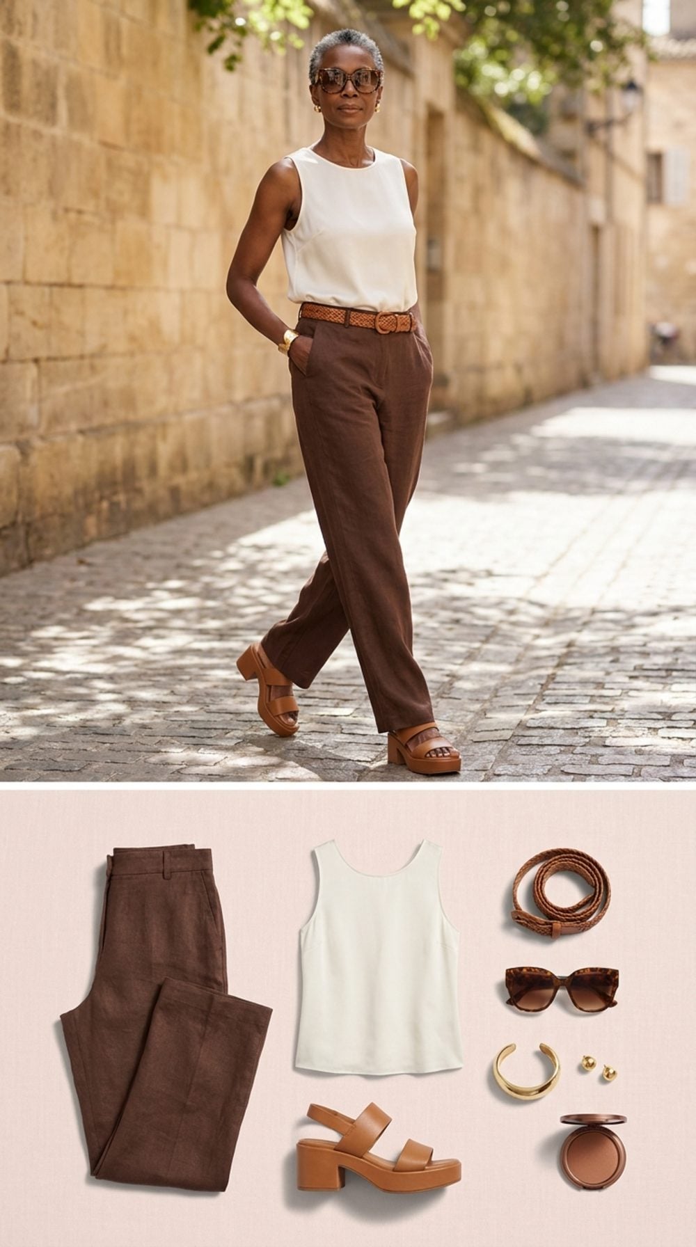 Chocolate Linen and Ivory: A Study in Warm Contrast With Tortoiseshell Finish