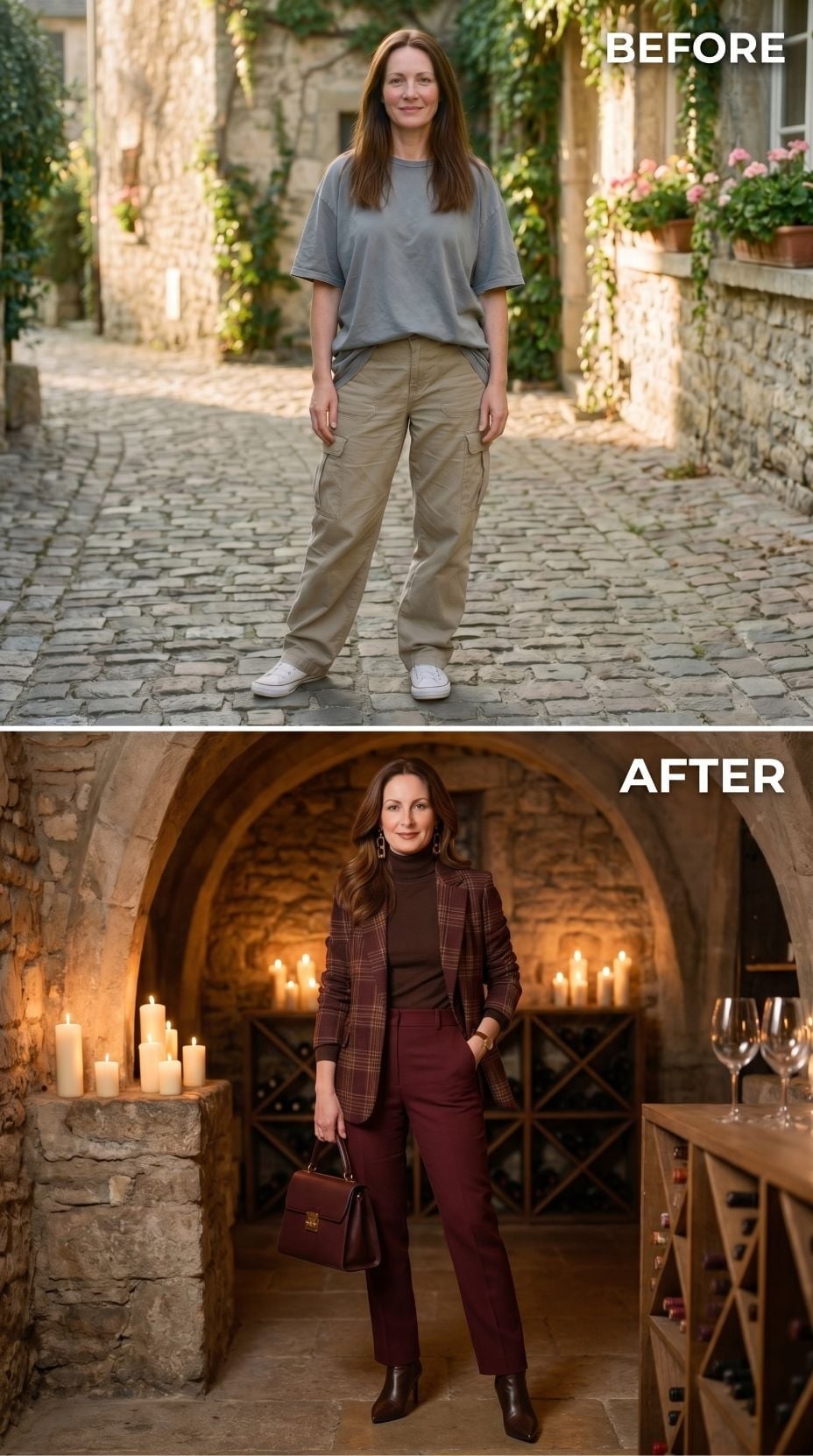 Burgundy Plaid and Candlelight: What Happens When Comfort Gets a Framework