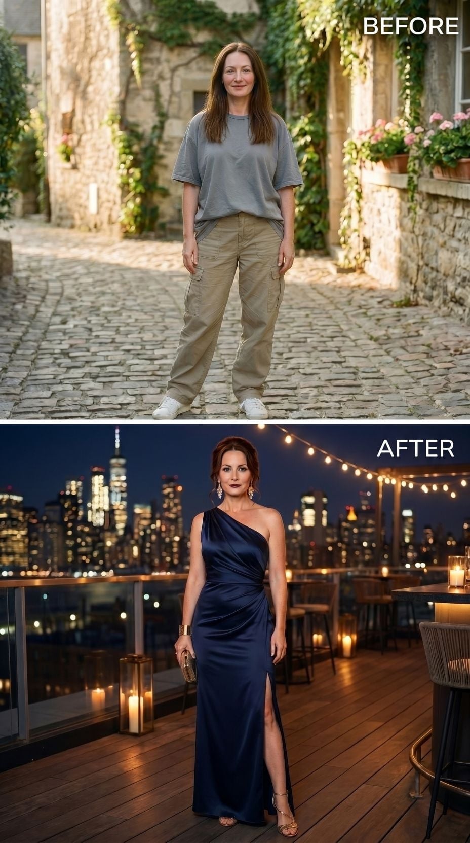 Cobblestone Casual to Rooftop Gown: What Satin Does When It Stops Being Intimidating