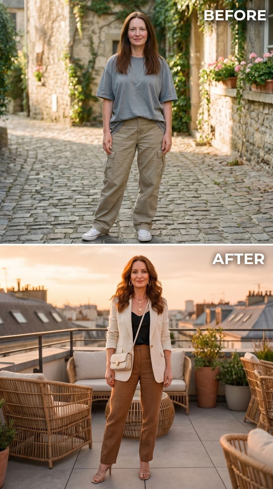 Cream Blazer, Rooftop Sunset, and Why Fit Was Never the Enemy