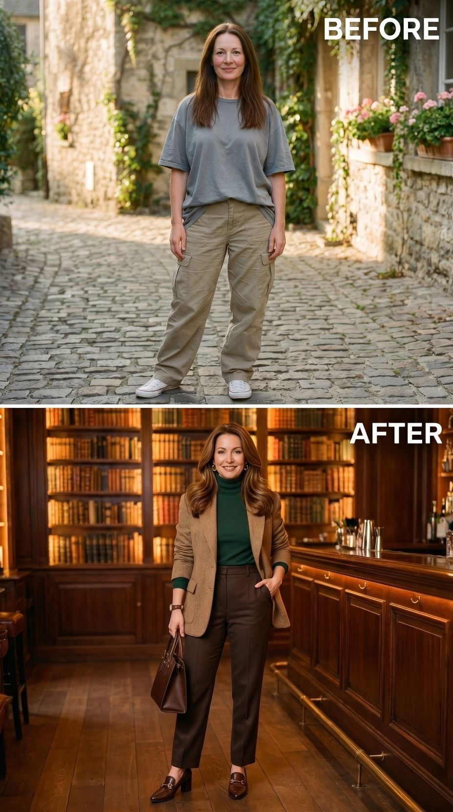 Dark Academia Dressing and the Library Bar That Made Baggy Look Like a Mistake