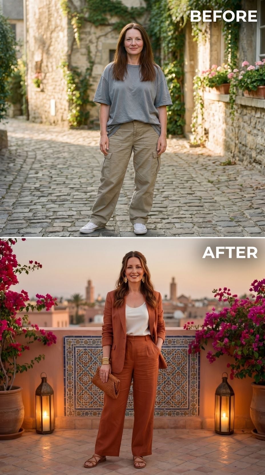 Rust Suit, Marrakech Rooftop, and What Happened When Comfort Got a Better Definition