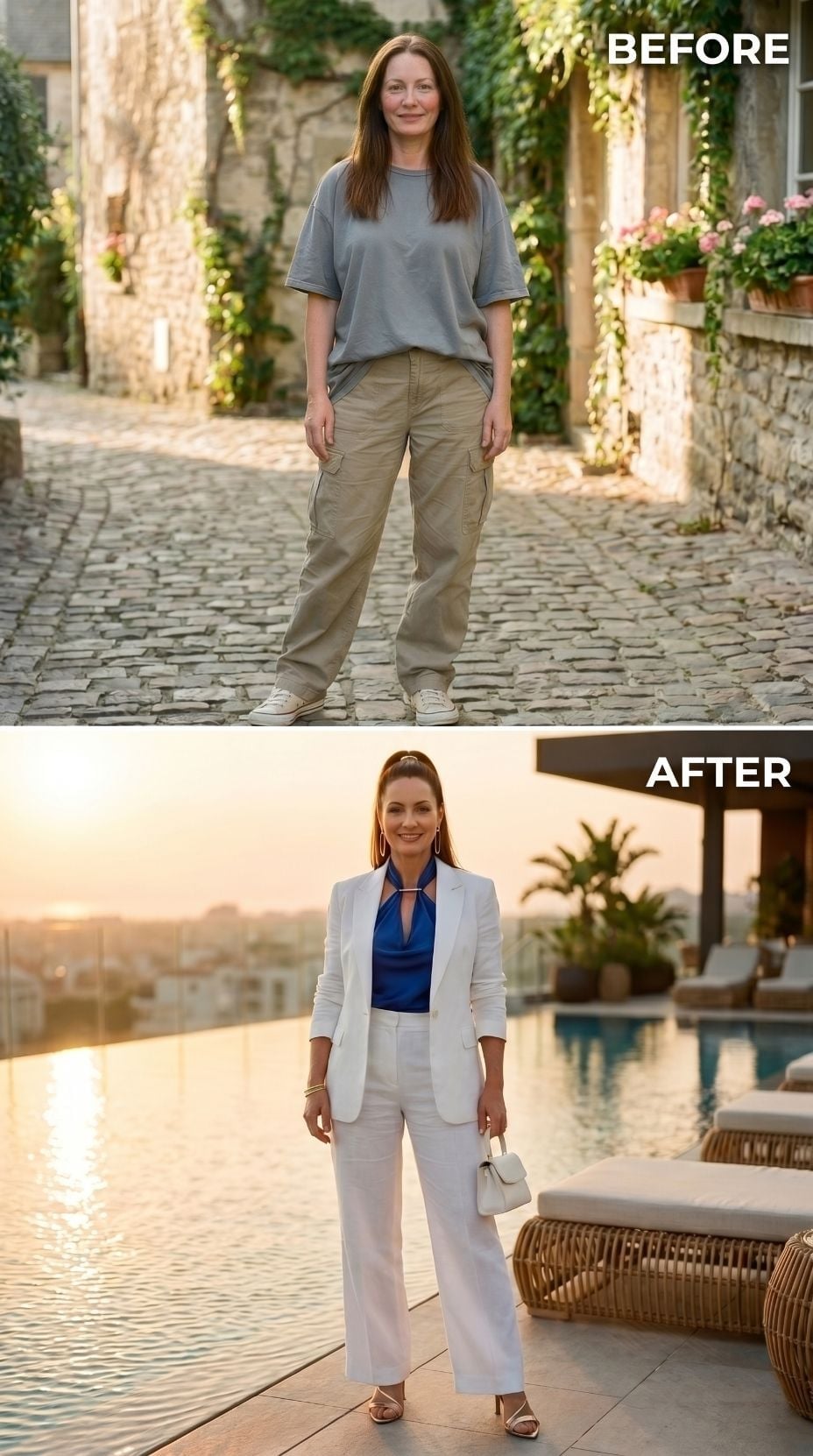 White Linen and Golden Light: When the Right Suit Does the Convincing