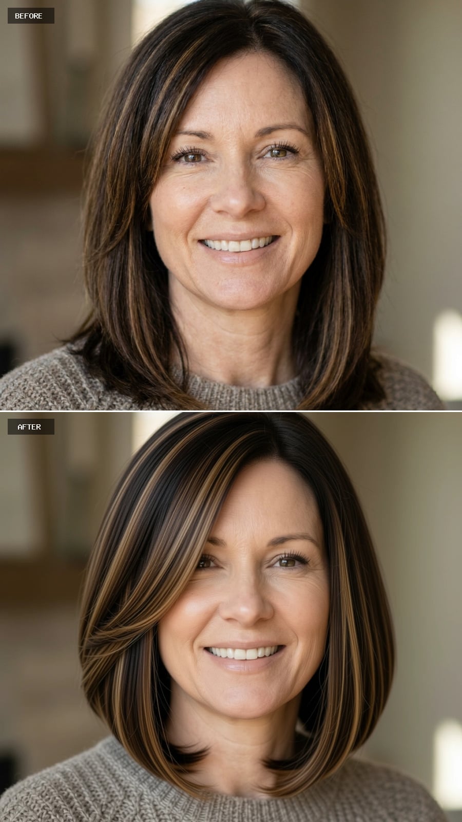 Darker Base, Shorter Bob, and the Highlights That Actually Do the Work