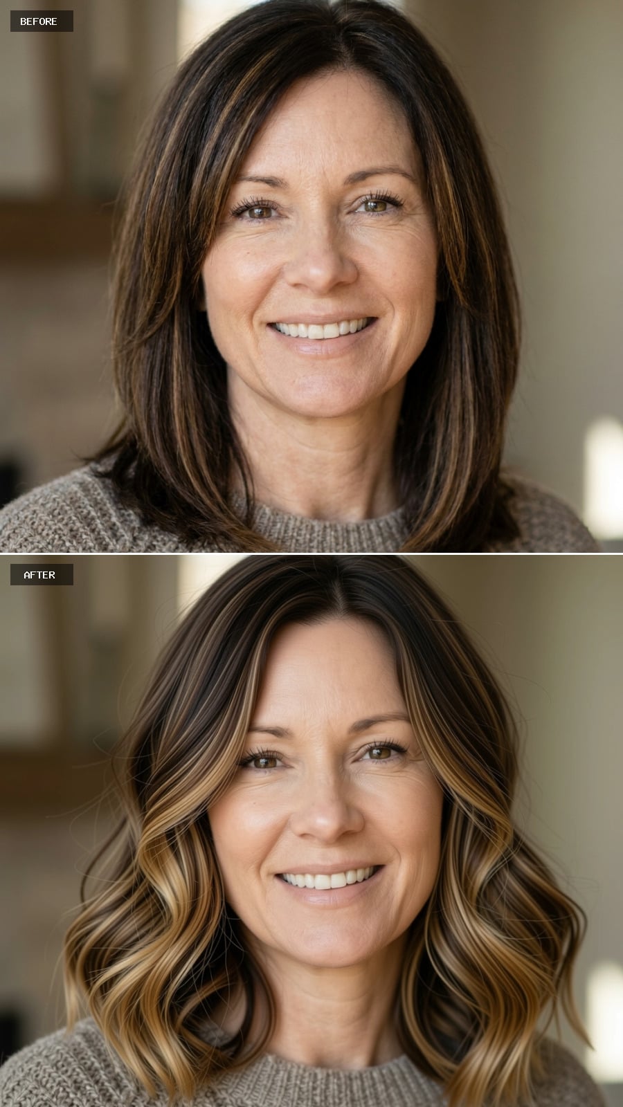 Balayage, Waves, and the Specific Kind of Brightness That Reads as Youth