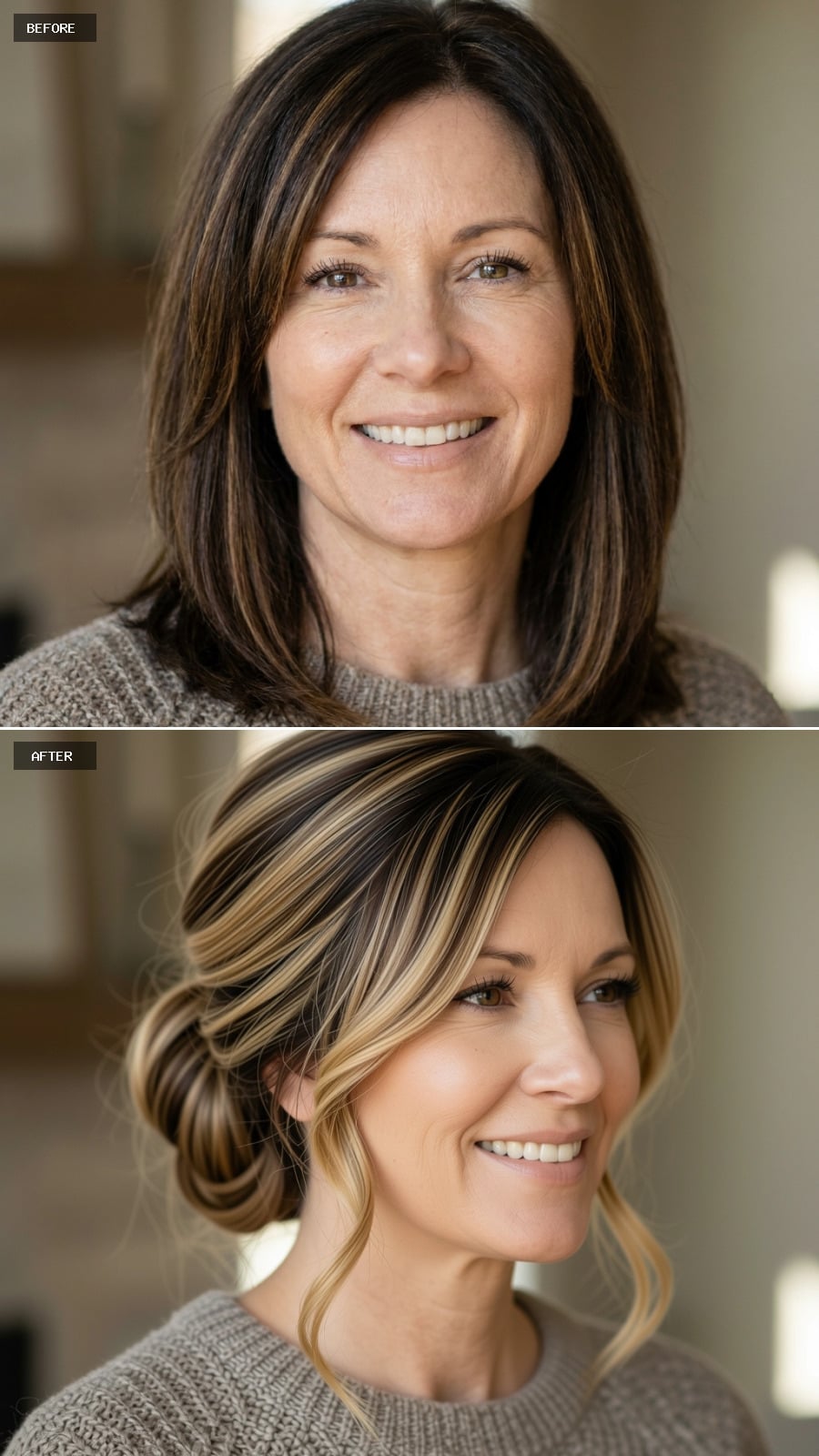 Updo, Blonde Ribbons, and Why Pinning It Back Changes the Whole Equation
