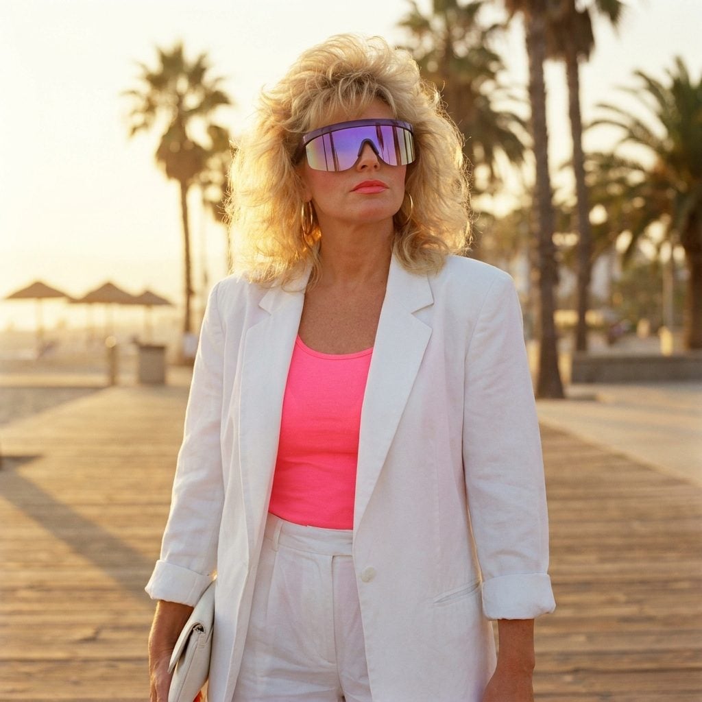 Ski-Inspired Oversized Visor Sunglasses That Made You Look Like a Fashionable Insect