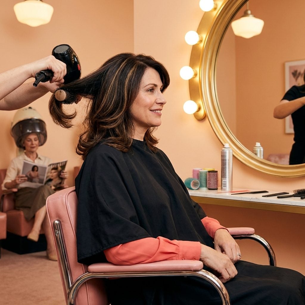 Salon Hair Appointments Would Often Be Weekly Rather Than Occasional