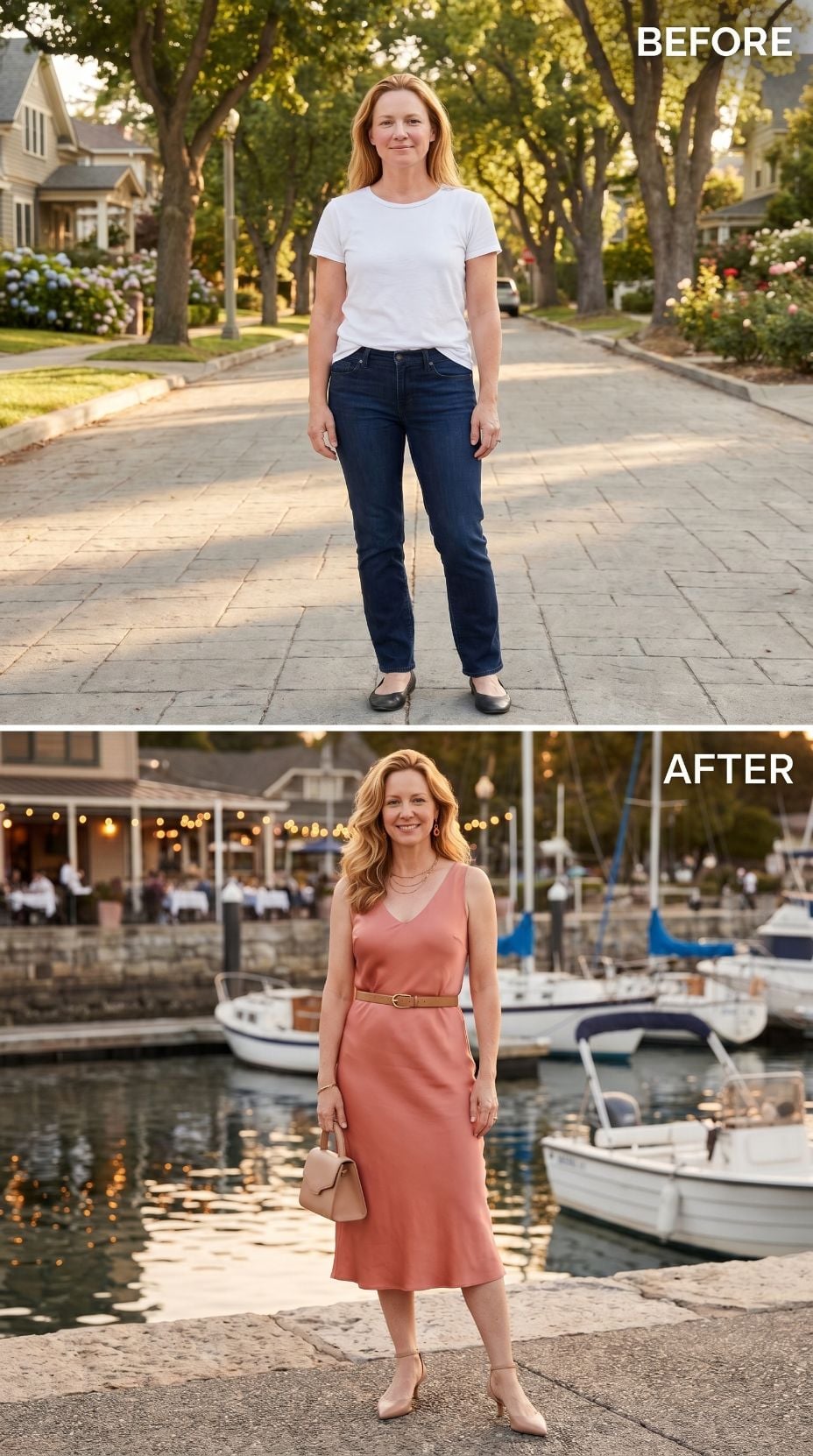Coral Midi, a Marina at Dusk, and the Night She Remembered How to Be Looked At