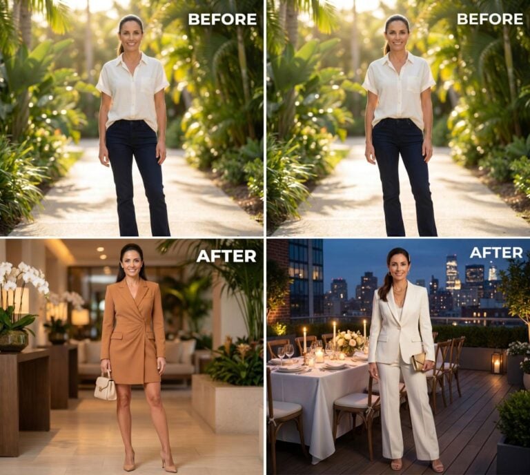 She Survived Divorce at 40, So These 32 Stunning Date-Night Makeovers Proved Dressing for Herself Was the Best Decision She Ever Made