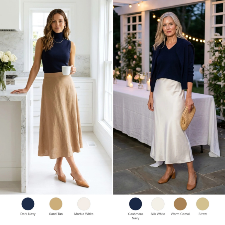 At 41, She Stopped Buying More Clothes and Started Wearing These 3 Colors. Suddenly Every Outfit Turned Heads