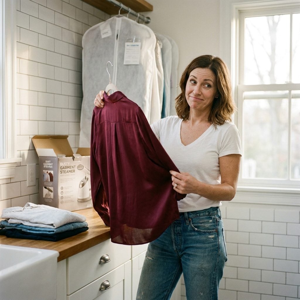 Believing You'll Suddenly Start Hand-Washing Silk and Steaming Linen on a Tuesday Morning
