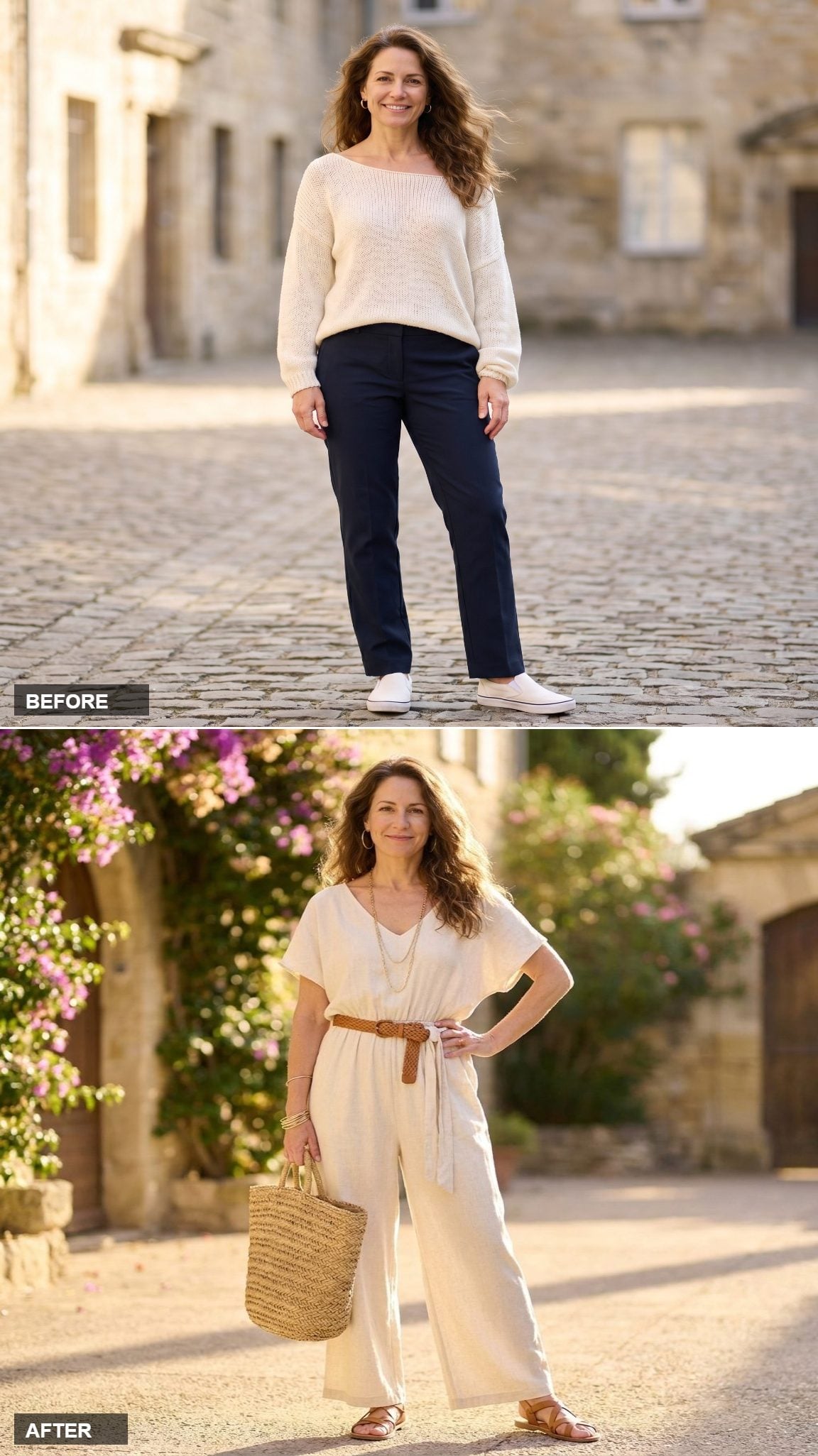 Burnt Orange Midi Wrap Dress, Tiered Crepe, and the Car Park That Became a Film Set